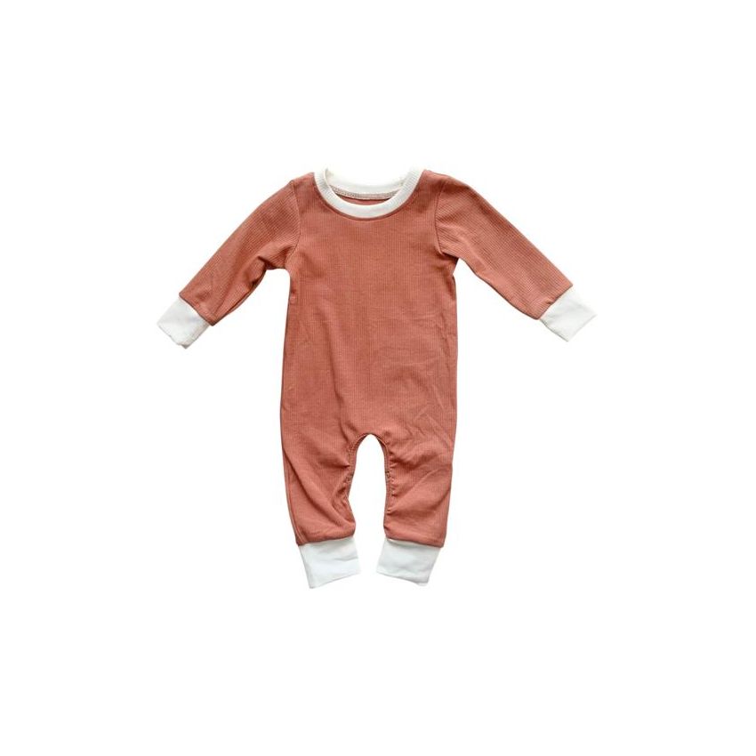 Two Darlings - Strampler Basic Uluru Terracotta