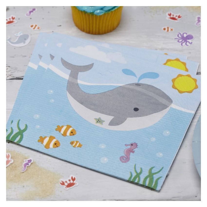 Ginger Ray - Servietten Under the Sea