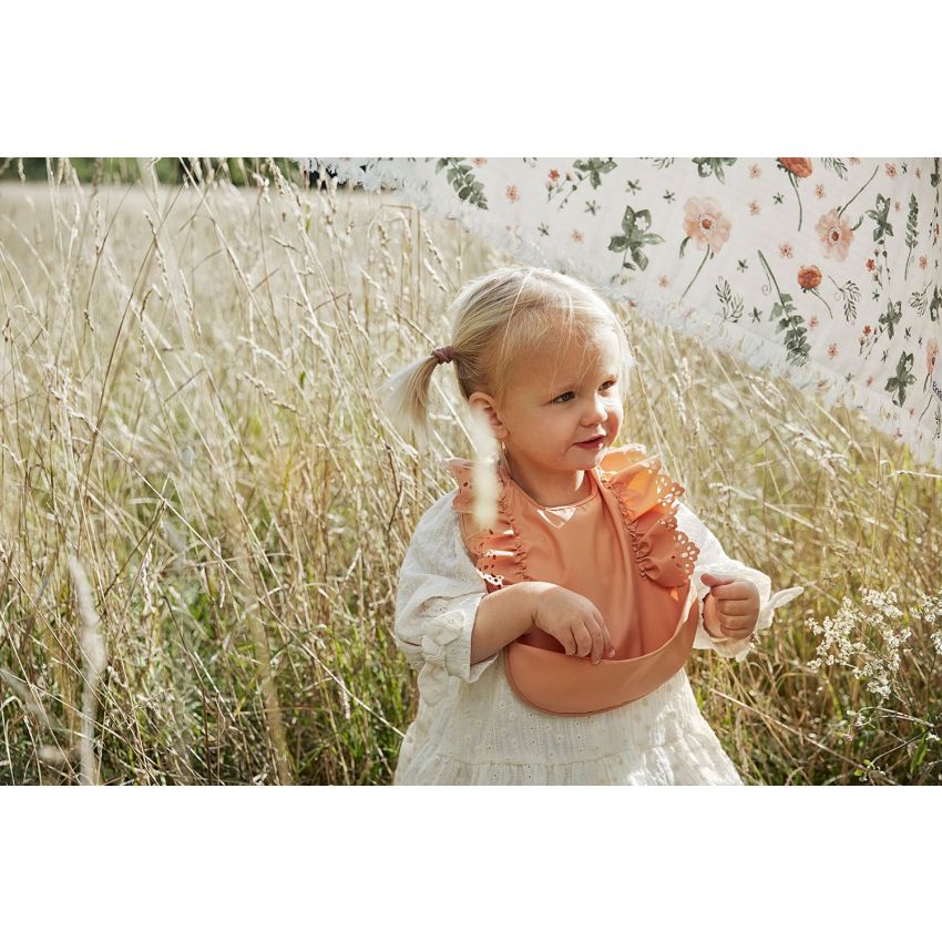 Elodie - Lätzchen Amber Apricot