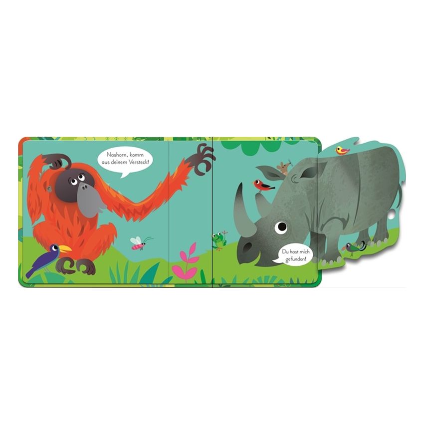 Usborne Verlag - Wo bist du denn? Verstecken spielen mit dem Tiger