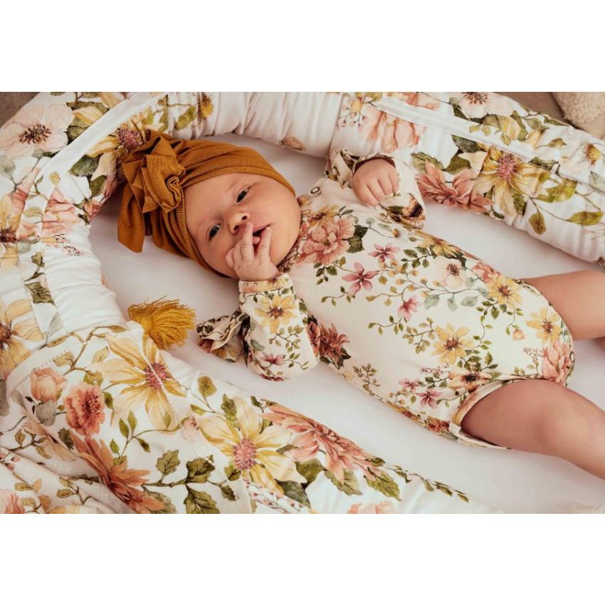 Hey Popinjay! x Samiboo - Body mit Rüschchen Vintage Flower