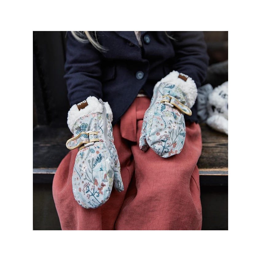Elodie - Handschuhe Vintage Flower 1-3 Jahre