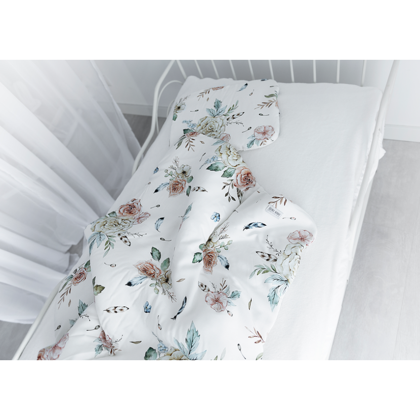 Qbana Mama - Bettdeckenset mit Kissen gefüttert 