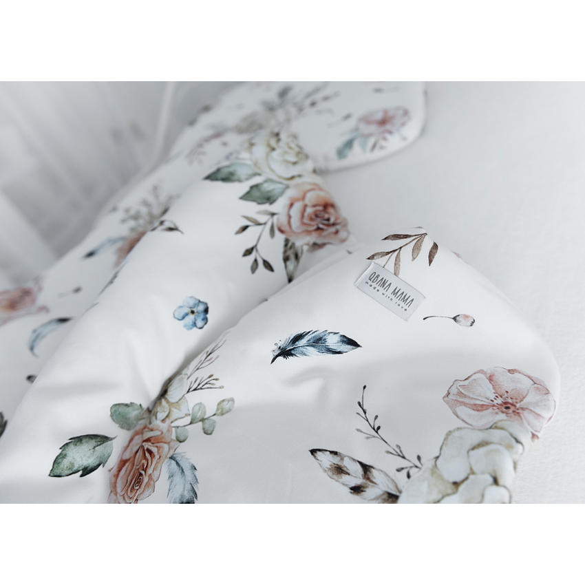 Qbana Mama - Bettdeckenset mit Kissen gefüttert 