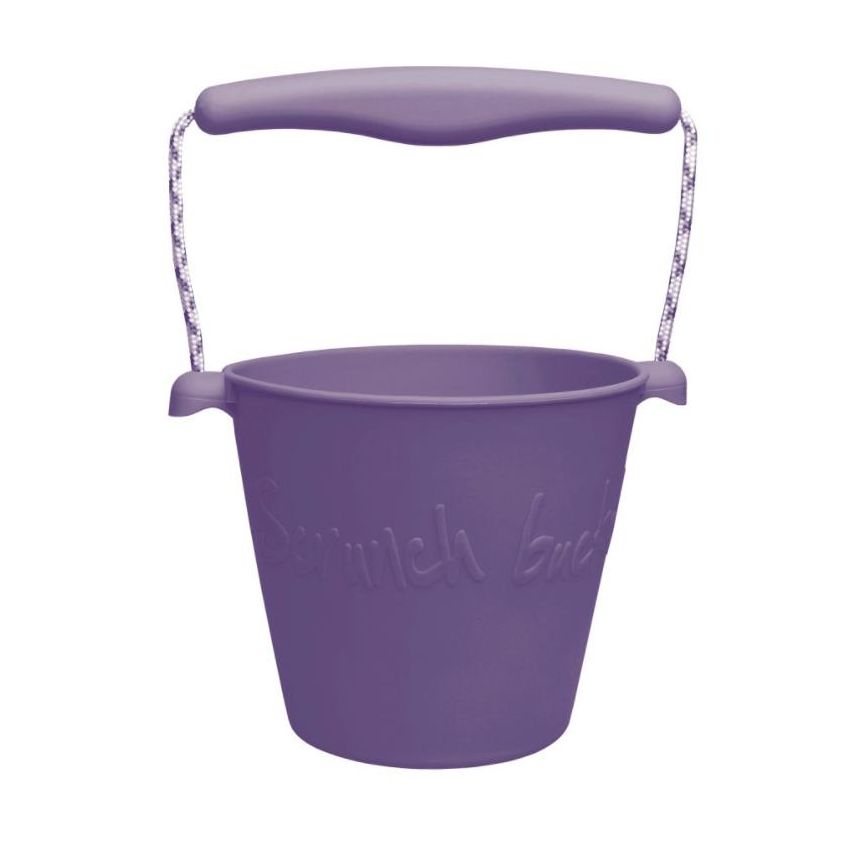 Scrunch - Bucket Faltbarer Eimer Dunkelviolett