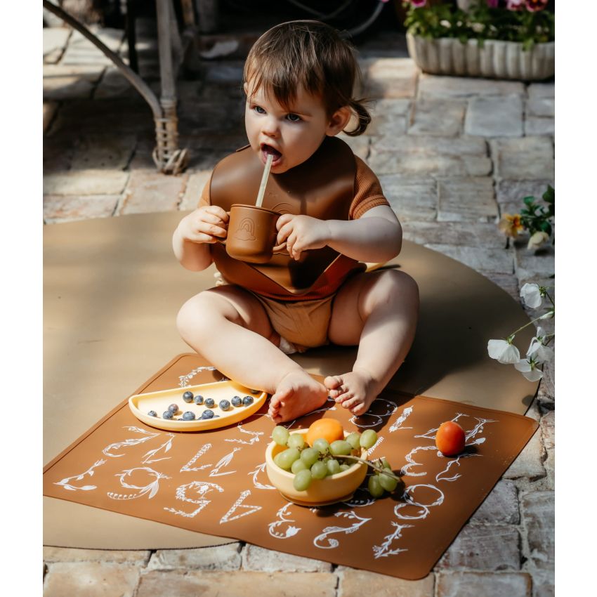 Lille Vilde - Tischset / Malunterlage Numbers Kakao