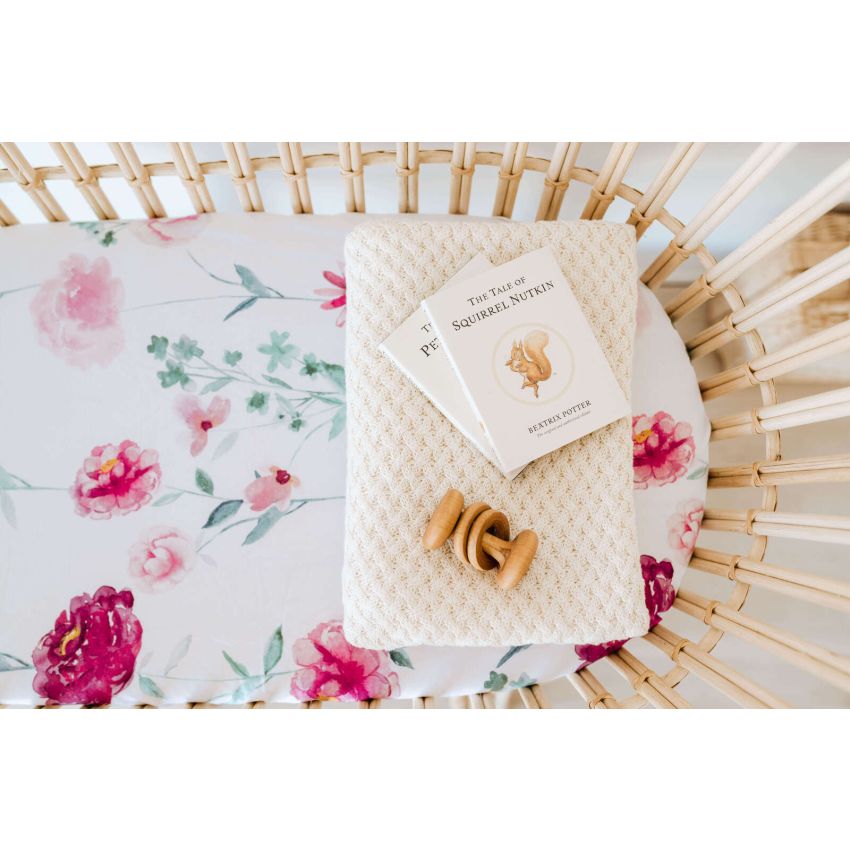 Snuggle Hunny - Spannbezug für Wiege, Kinderwagen & Wickelmatte Wanderlust