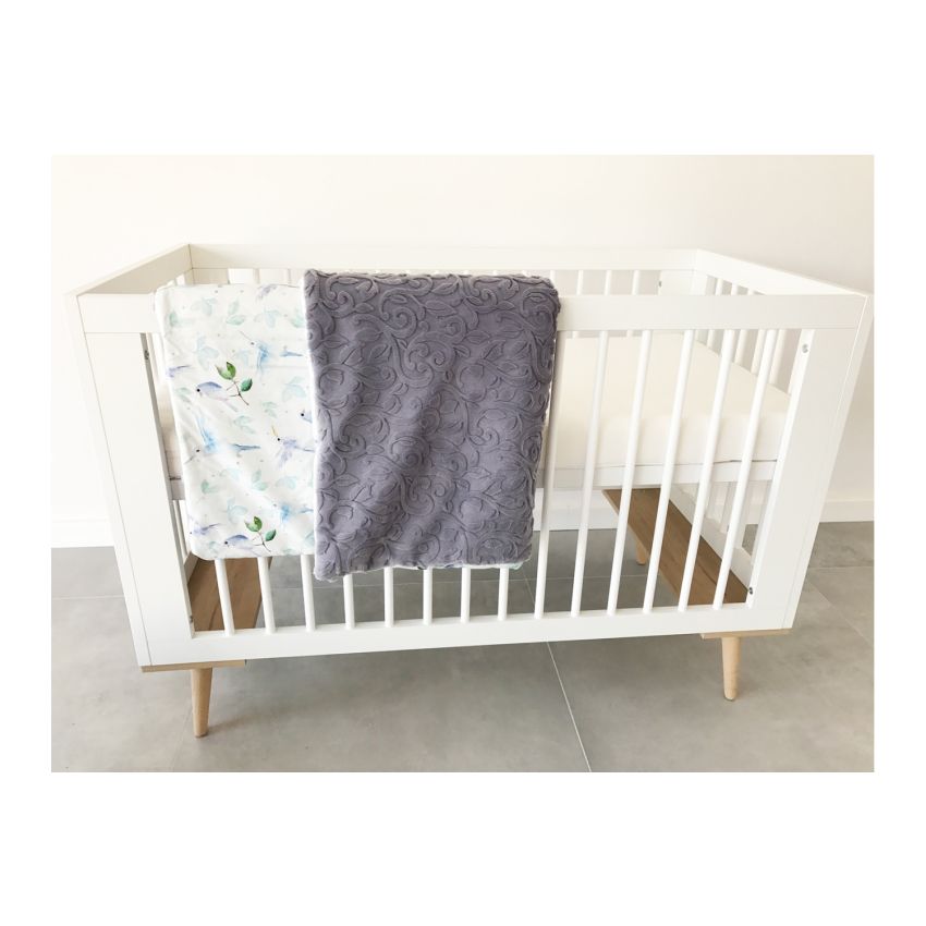 Maylily - Luxe light Decke Heavenly Birds grey