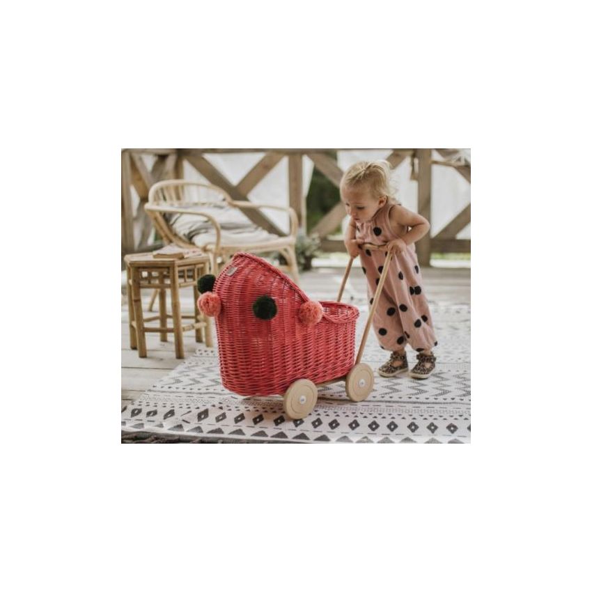 Lilu - Puppenwagen Olive