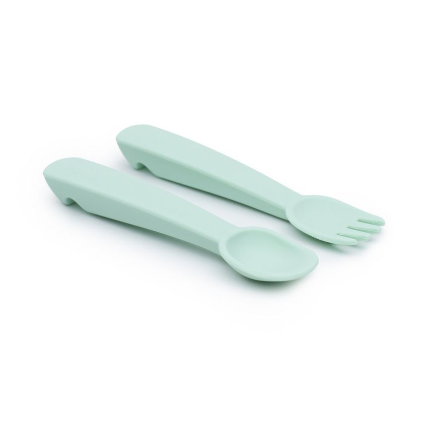 we might be tiny - Feedie Besteckset mit Etui Mint