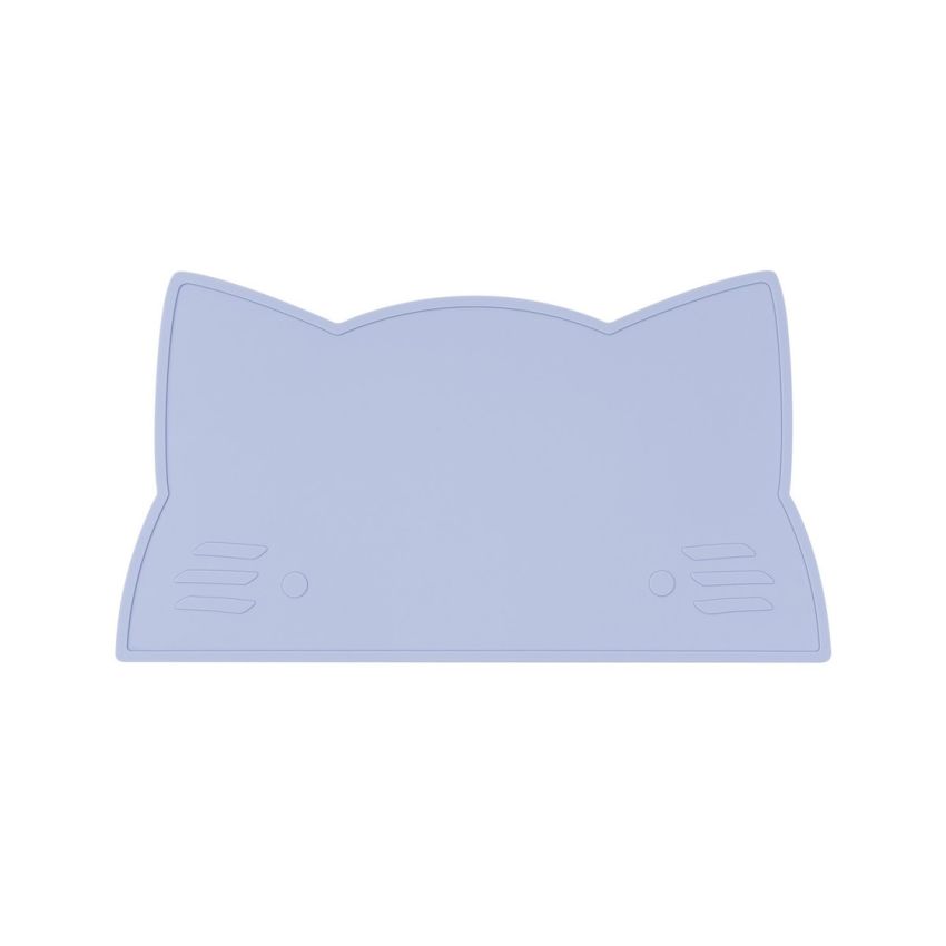 we might be tiny - Silikon Tischset Cat Powder Blue