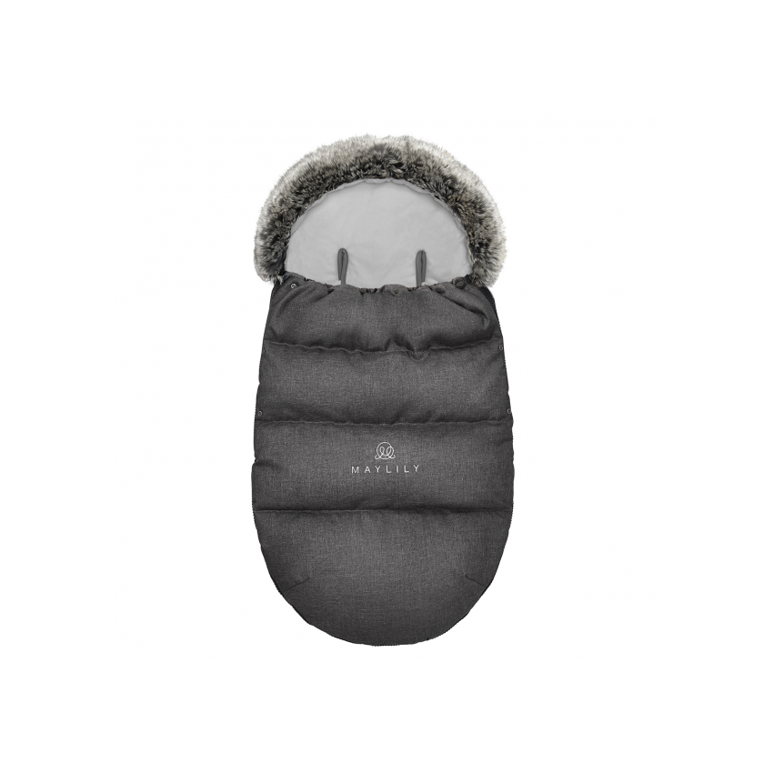 Maylily - Fusssack Graphit meliert