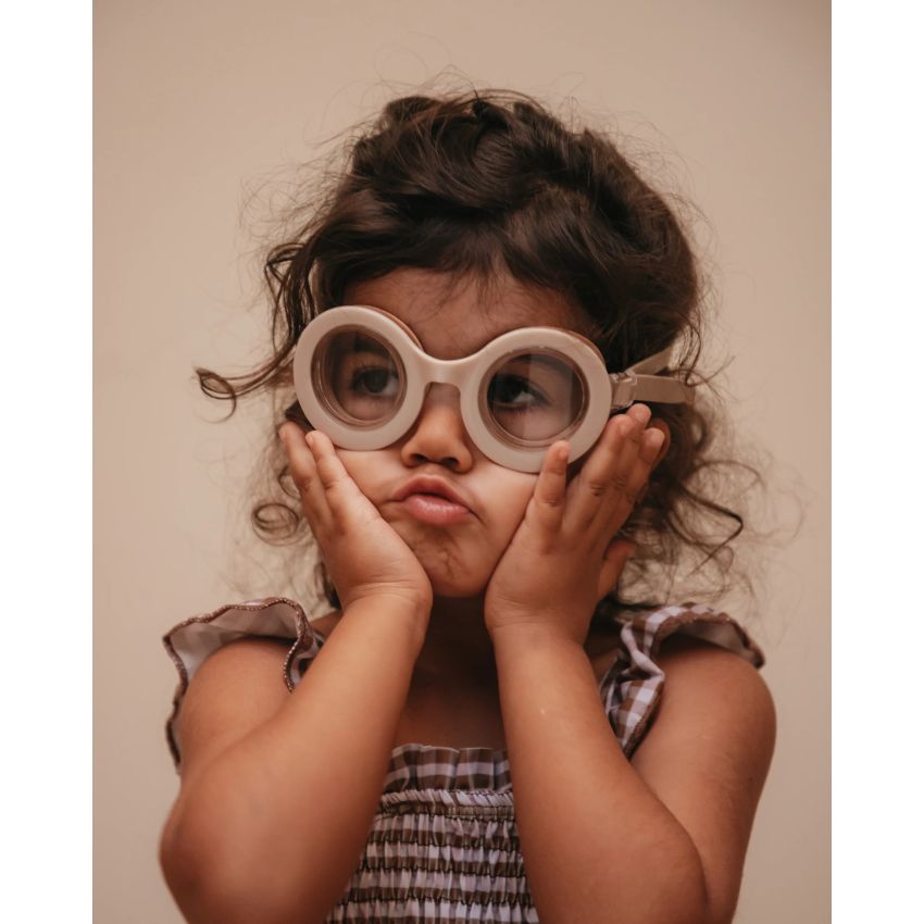 Mrs Ertha - Taucherbrille Ivory SMILE