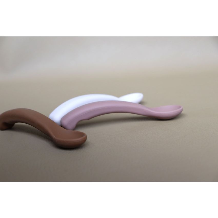 Lille Vilde - Babylöffel Set Erdfarben