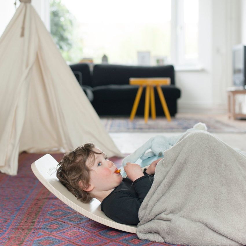 Wobbel - Original Bambus mit Filz Sky