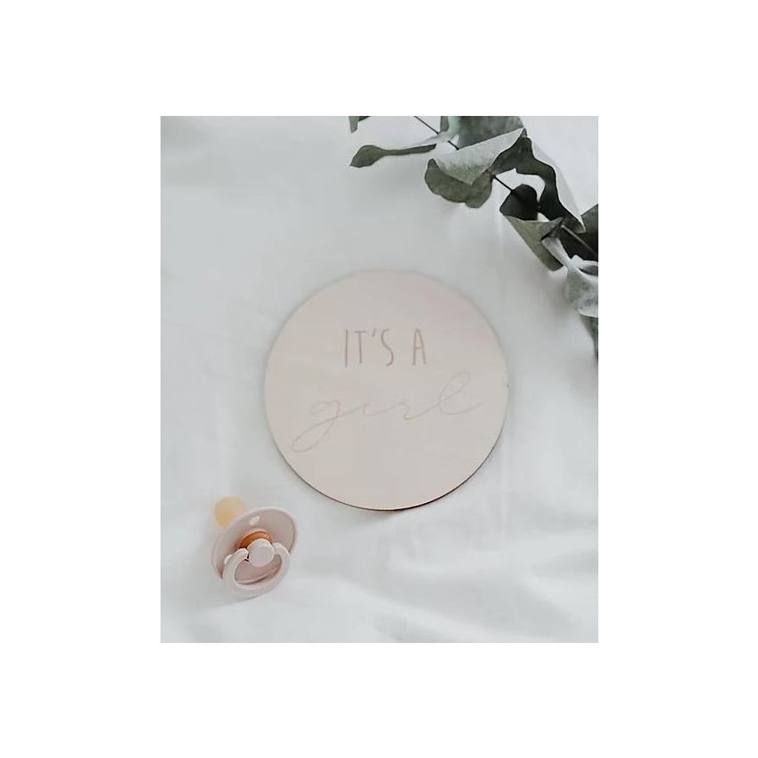 Holzschild Meilenstein 