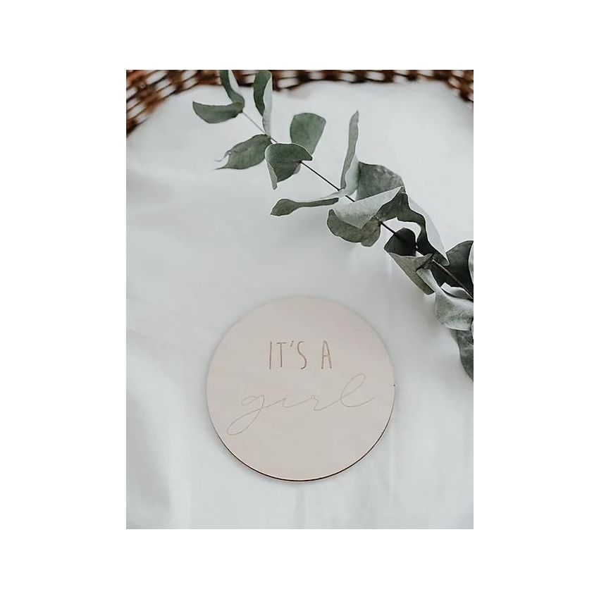 Holzschild Meilenstein 