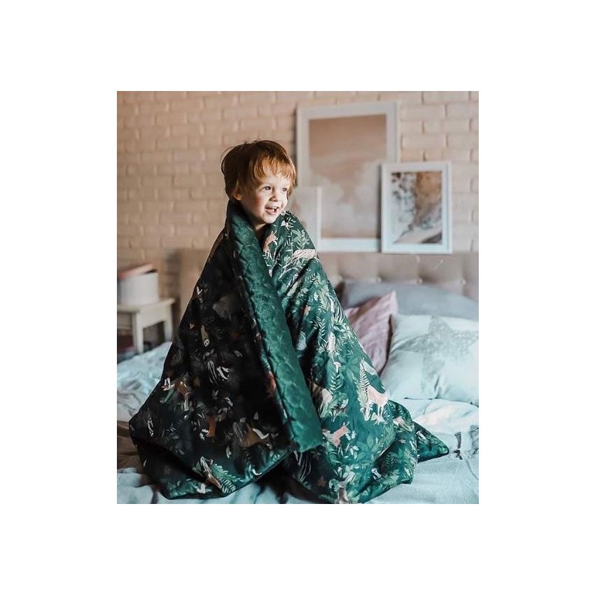 Makaszka - Samtdecke Woodland 100x150cm