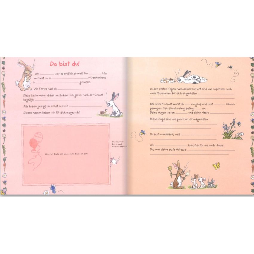 Arena Verlag - Du bist da, wie wunderbar! Unser großes Babyalbum