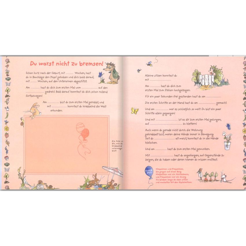 Arena Verlag - Du bist da, wie wunderbar! Unser großes Babyalbum