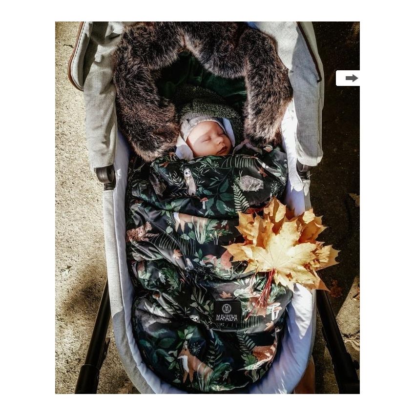 Makaszka - Fusssack Woodland (0-36 Monate)