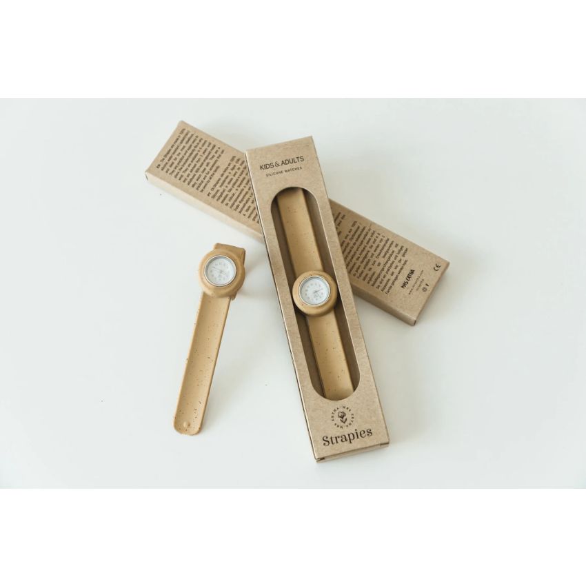 Mrs Ertha - Strapie Uhr Kind & Erwachsene Honey  Speckle