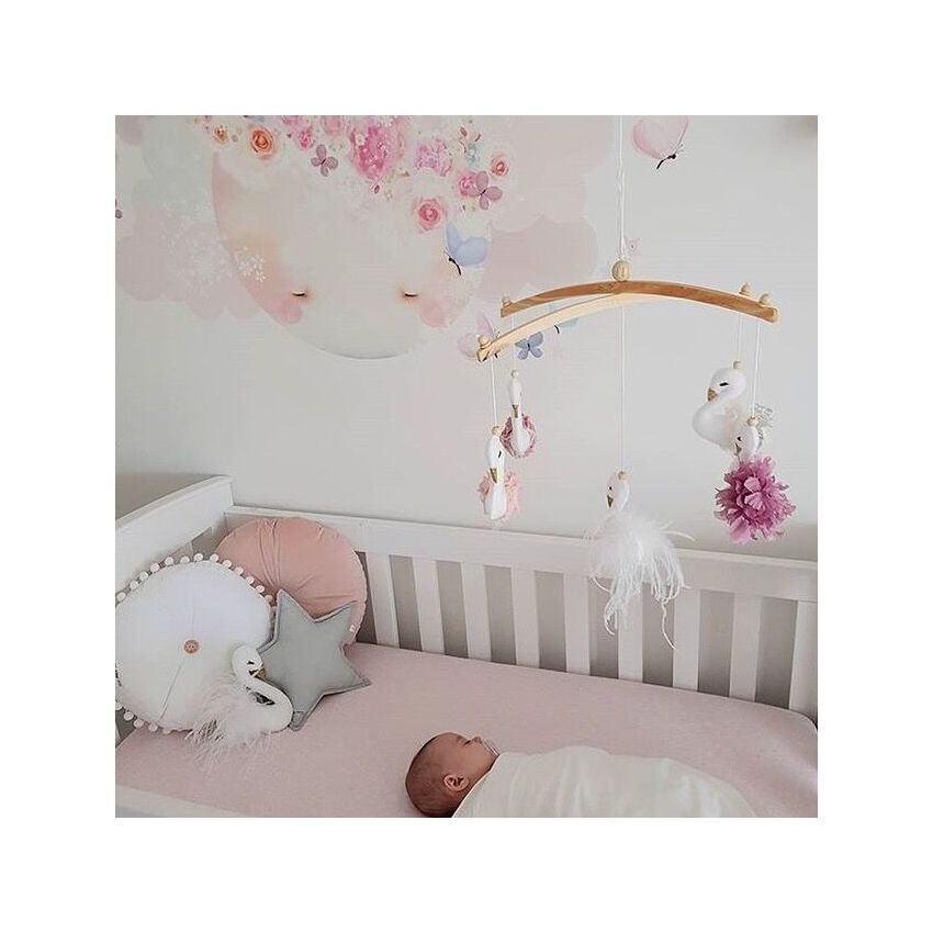 Poppet and Wildflower - Deluxe Schwan Mobile