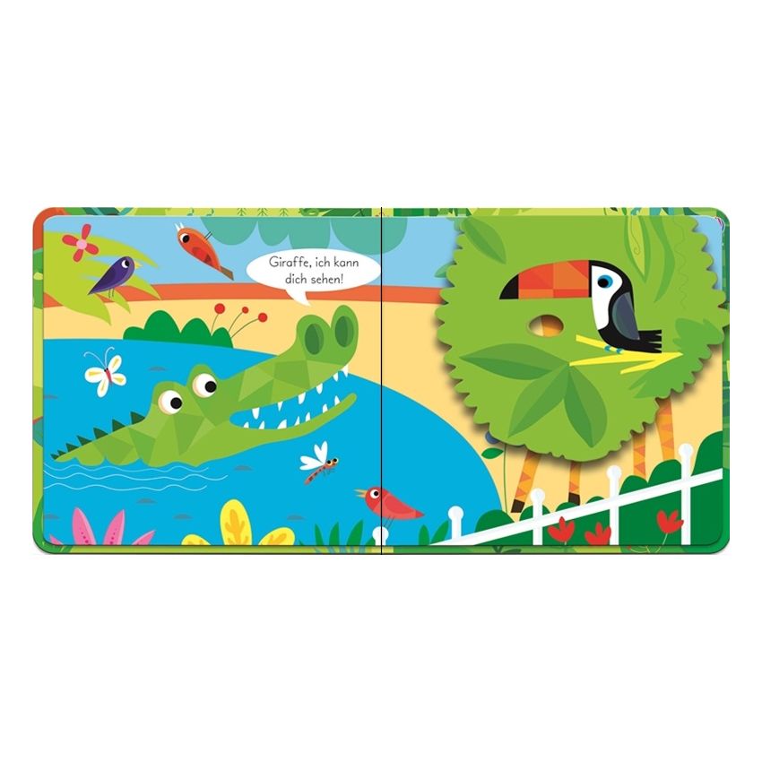 Usborne Verlag - Wo bist du denn? Verstecken spielen mit dem Zebra