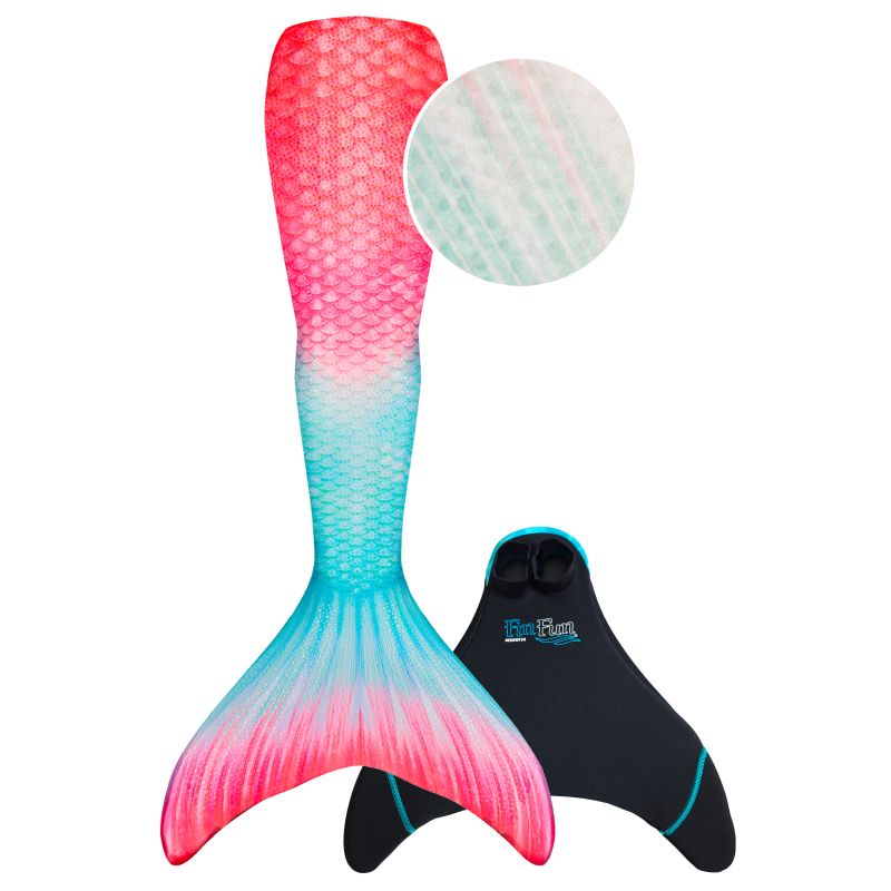 Fin Fun "Mermaidens" Meerjungfrau Flosse "Limited Edition" Bahama Blush