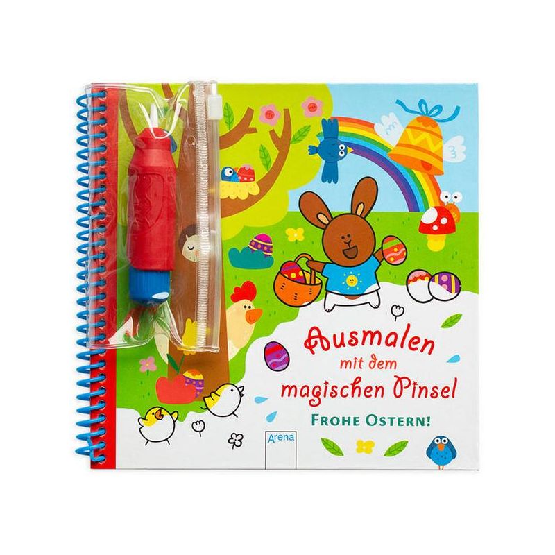 Arena Verlag - Ausmalen mit dem magischen Pinsel. Frohe Ostern!