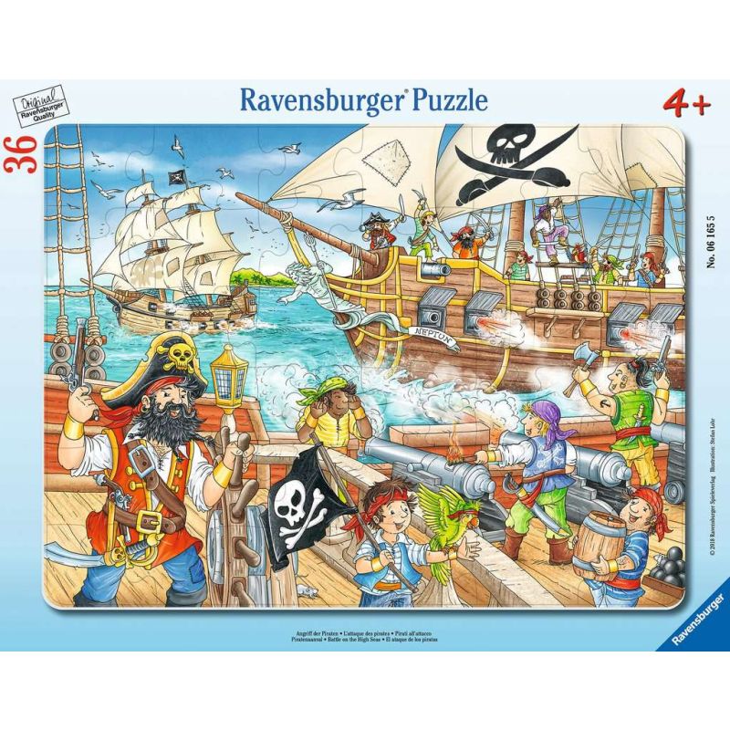 Ravensburger - Kinderpuzzle Angriff der Piraten