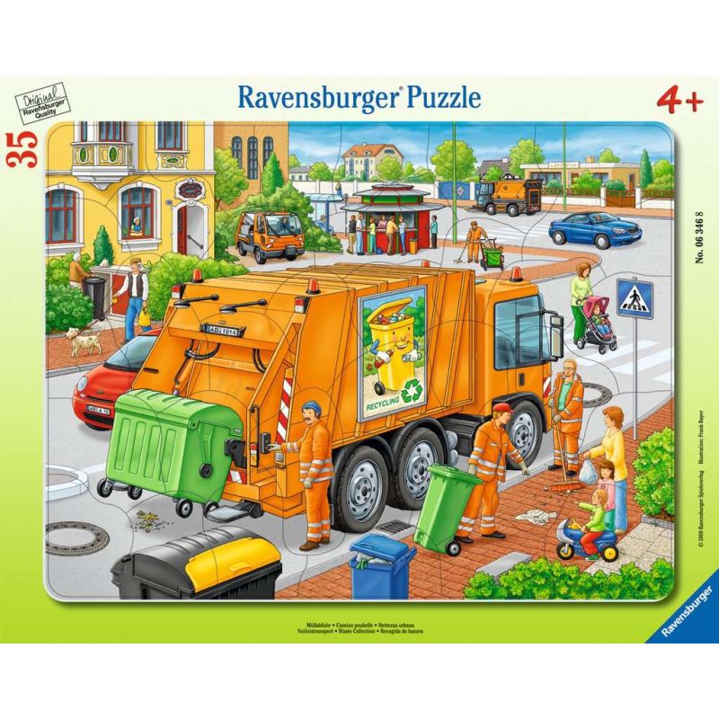 Ravensburger - Kinderpuzzle Müllabfuhr