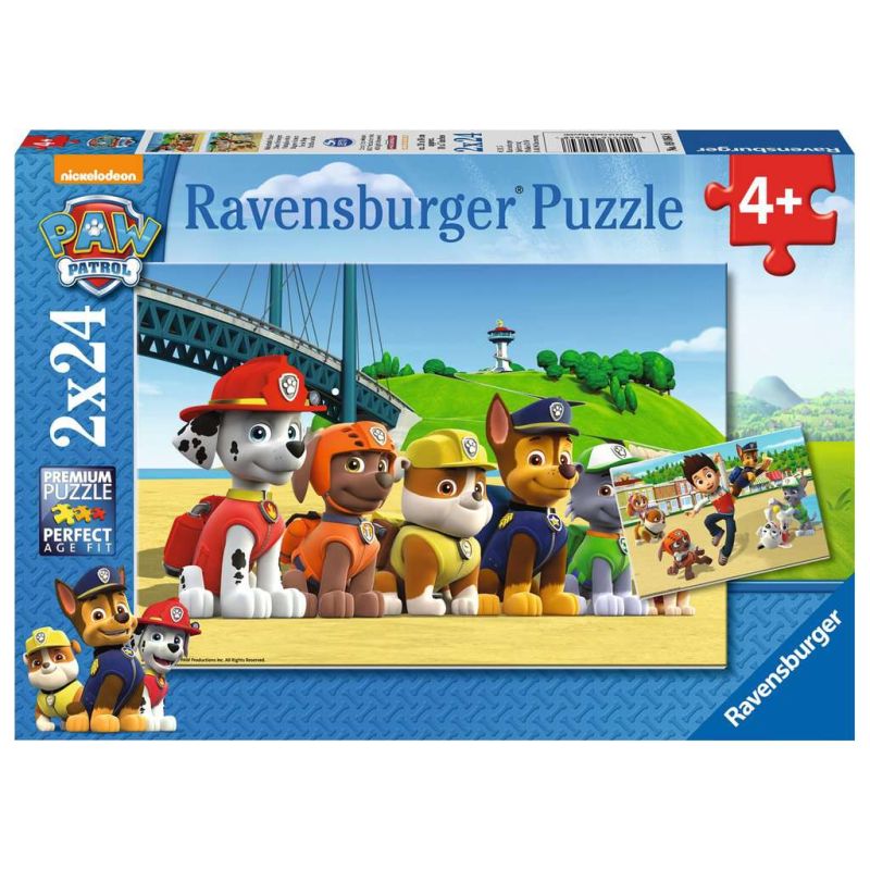 Ravensburger - Kinderpuzzle Paw Patrol, Heldenhafte Hunde
