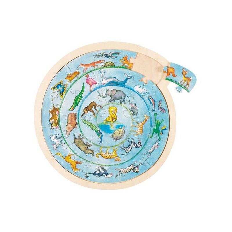 goki - Einlegepuzzle Tierkreis