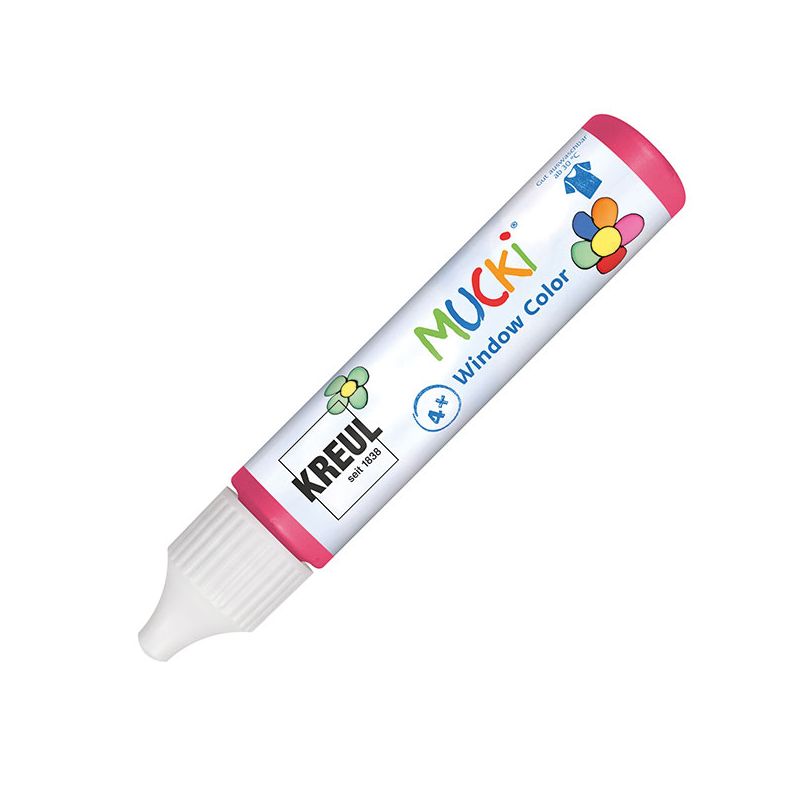 KREUL - MUCKI Window Color Pen pink 29 ml