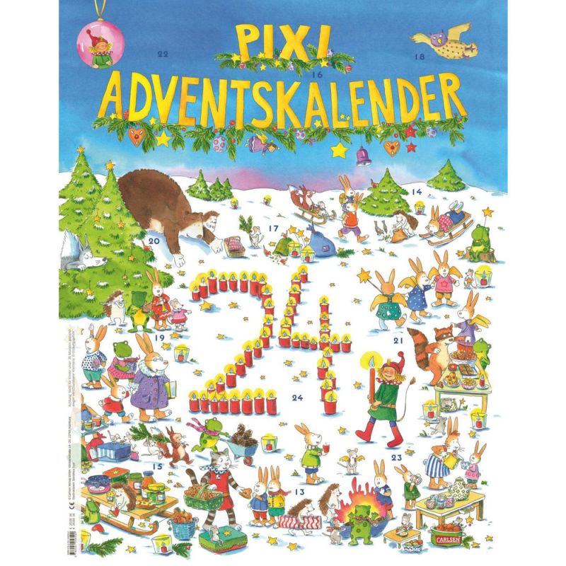 Pixi Adventskalender - Mit 22 Pixi-Büchern und 2 Maxi-Pixi