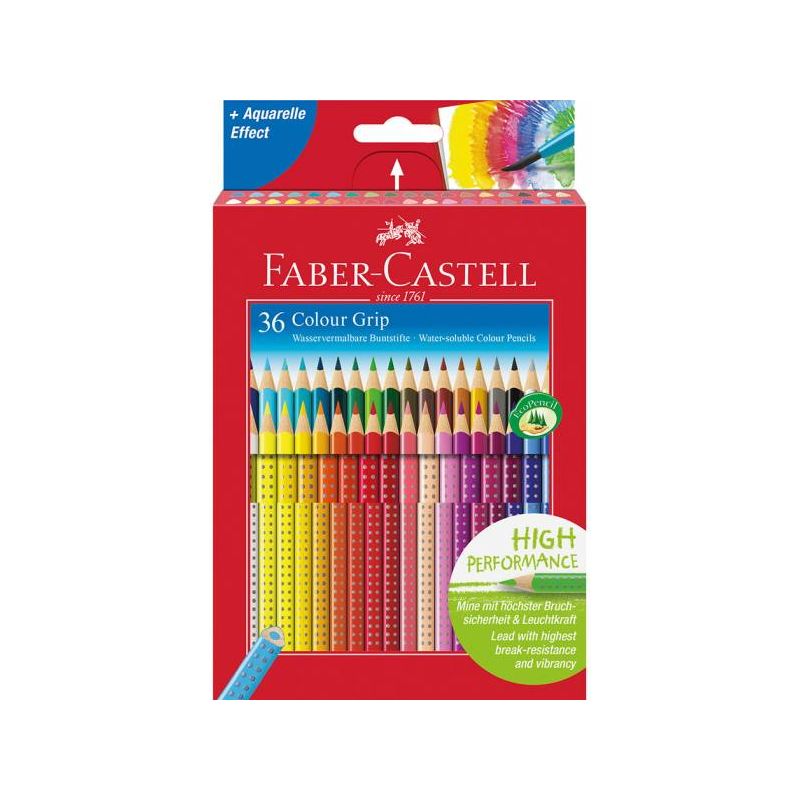 Faber-Castell - Buntstift Colour Grip 36er Set