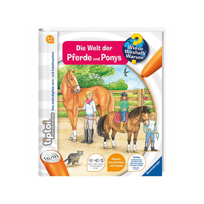 Ravensburger tiptoi® - Die Welt der Pferde (ohne Stift)-Copy