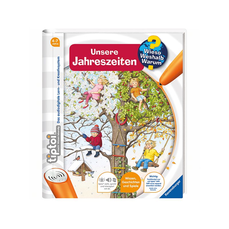 Ravensburger tiptoi® - Unsere Jahreszeiten (ohne Stift)