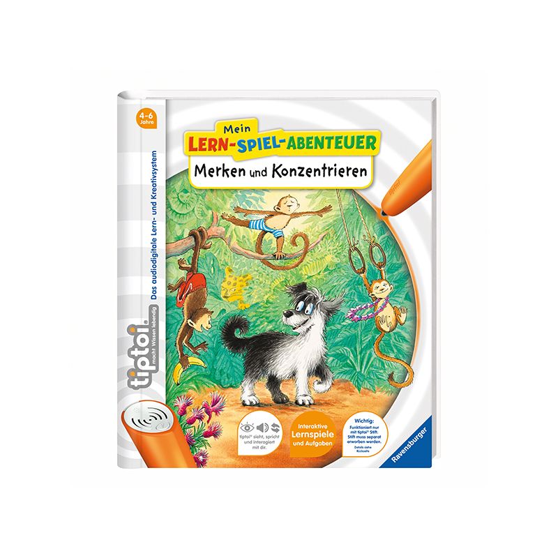 Ravensburger tiptoi® - Merken und Konzentrieren (ohne Stift)