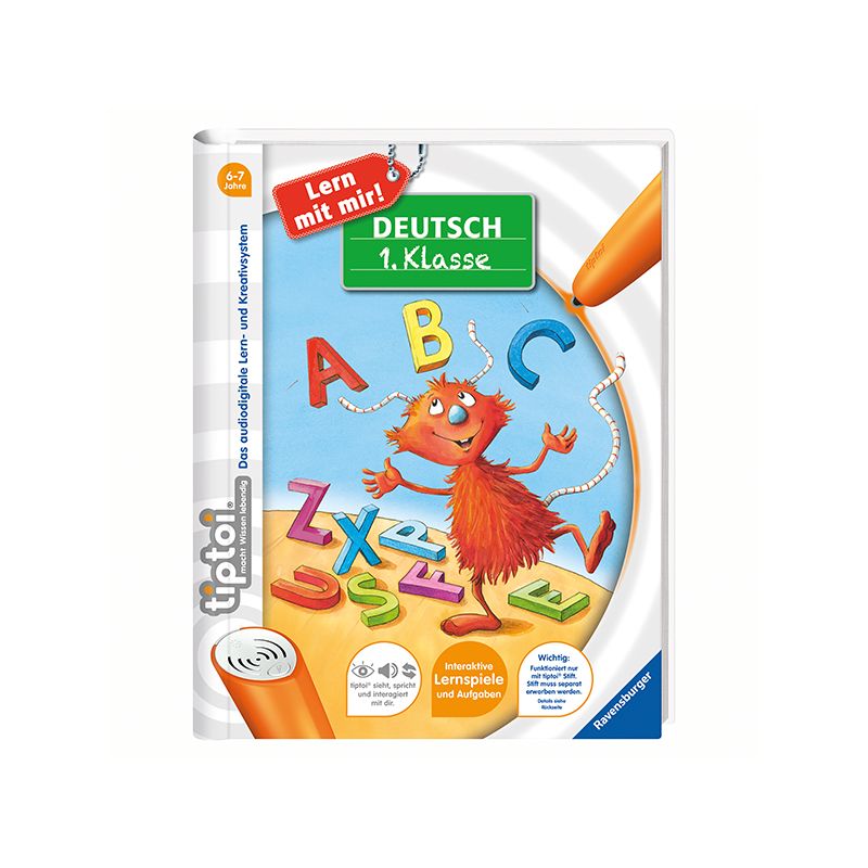 Ravensburger tiptoi® - Deutsch 1. Klasse (ohne Stift)