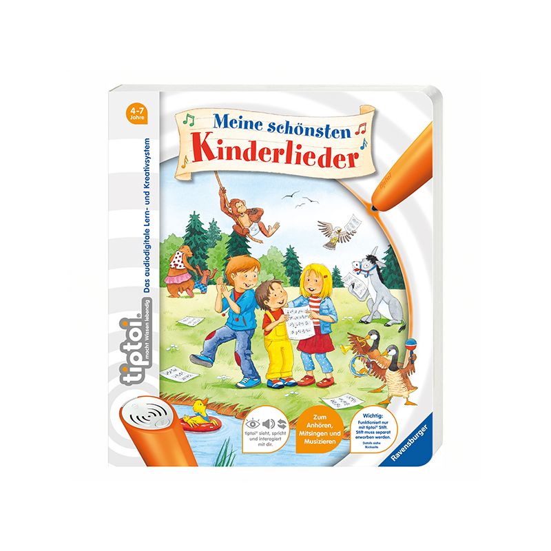 Ravensburger tiptoi® - Meine schönsten Kinderlieder (ohne Stift)
