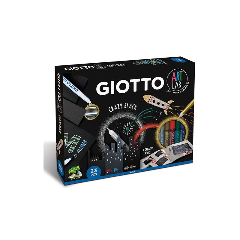 Giotto - Art Lab Crazy Black Kreativ-Kit