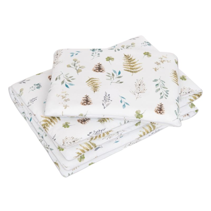 Samiboo - Bettset gefüttert 150 x 120cm Forest Adventures