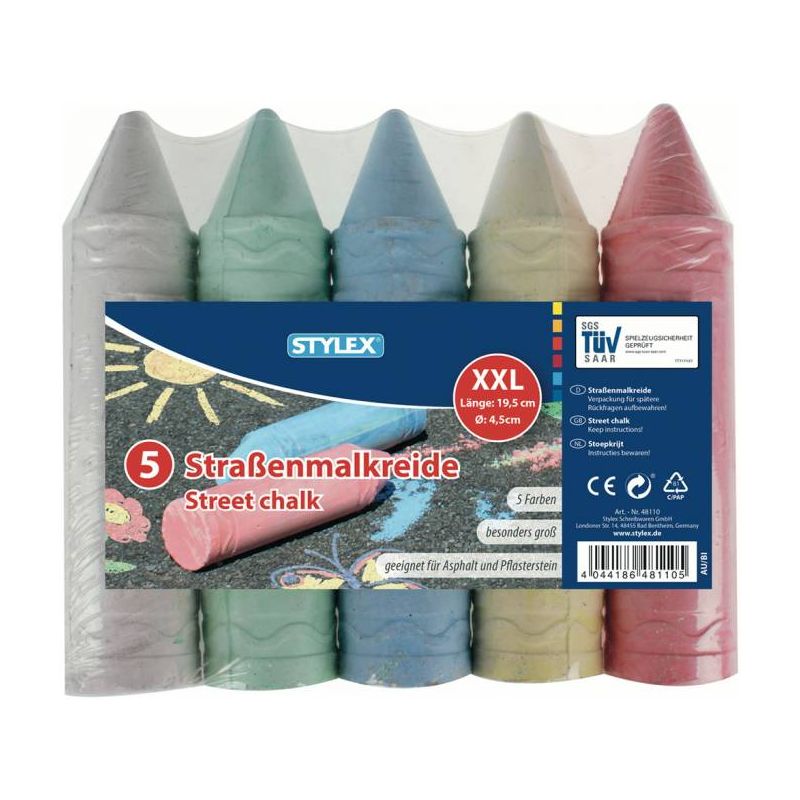 Strassen- Malkreide 5 Stangen XXL
