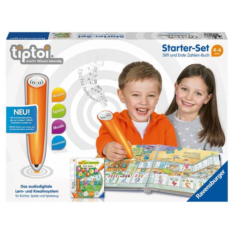 Ravensburger tiptoi® - Starter-Set Erste Zahlen-Buch inkl. Stift