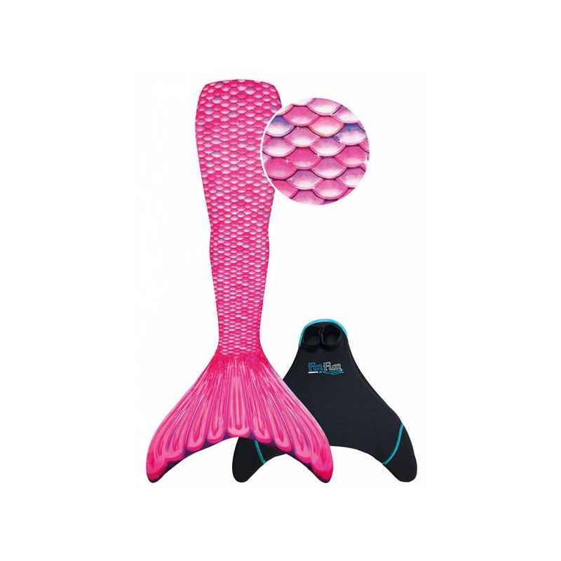 Fin Fun "Mermaidens" Meerjungfrau Flosse "Malibu Pink" Erwachsene L