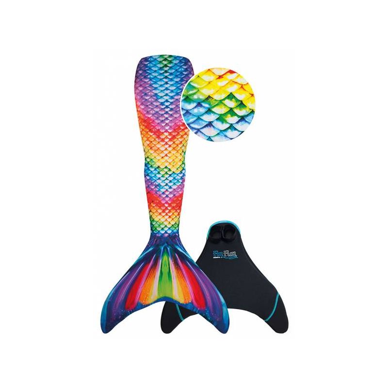 Fin Fun "Mermaidens" Meerjungfrau Flosse "Rainbow Reef"