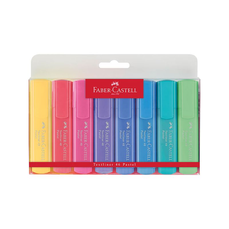 Faber-Castell - Textmarker 8er Set