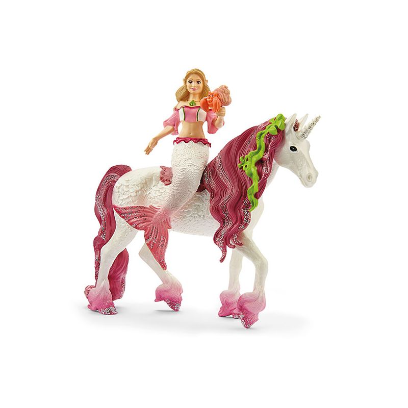 Schleich bayala 70593 - Meerjungfrau-Feya auf Unterwassereinhorn